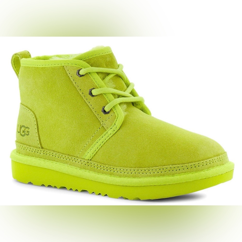 UGG Kids Bright Lime Boots